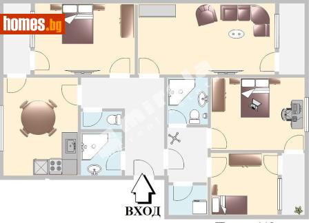 Четиристаен, 110m² - Апартамент за продажба - 117813960