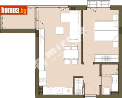 Двустаен, 62m² - Апартамент за продажба - 117861964