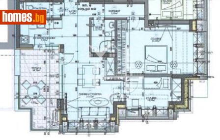 Тристаен, 124m² - Апартамент за продажба - 117869199