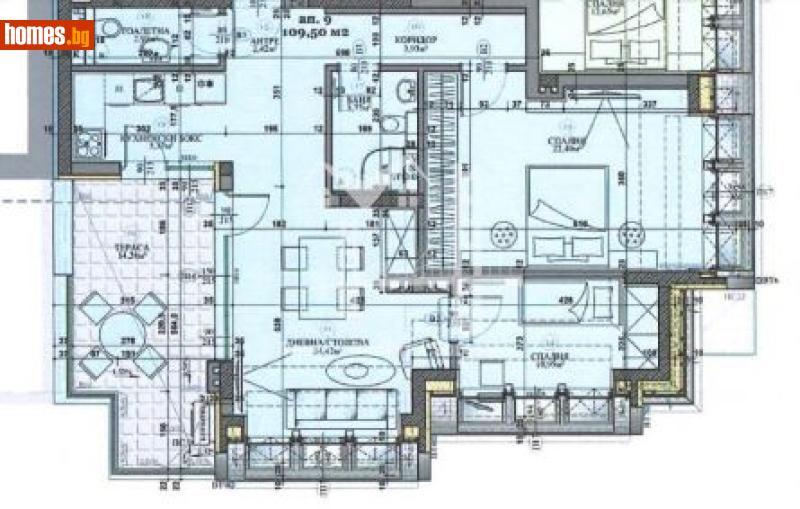 Тристаен, 124m² - Жк. Хаджи Димитър, София - Апартамент за продажба - Trust Broker Solutions - 117869199