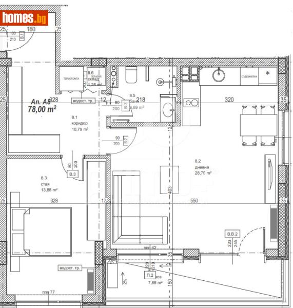 Двустаен, 78m² -  Банкя, София - Апартамент за продажба - Примо Плюс - 117890336
