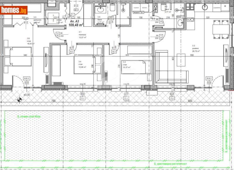 Четиристаен, 125m² -  Банкя, София - Апартамент за продажба - Примо Плюс - 117890355
