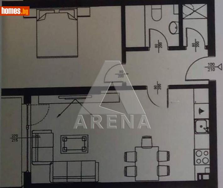 Двустаен, 74m² - Кв. Кършияка, Пловдив - Апартамент за продажба - Арена имот  - 117895946