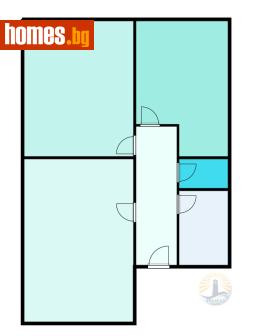 Тристаен, 72m² - Апартамент за продажба - 117913637