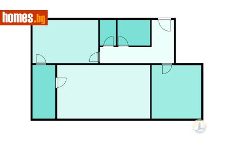 Тристаен, 94m² - Апартамент за продажба - 117913638