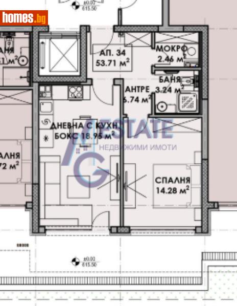 Двустаен, 64m² -  Студентски Град, София - Апартамент за продажба - ЕМ ДЖИ ЕСТЕЙТ - 117924621