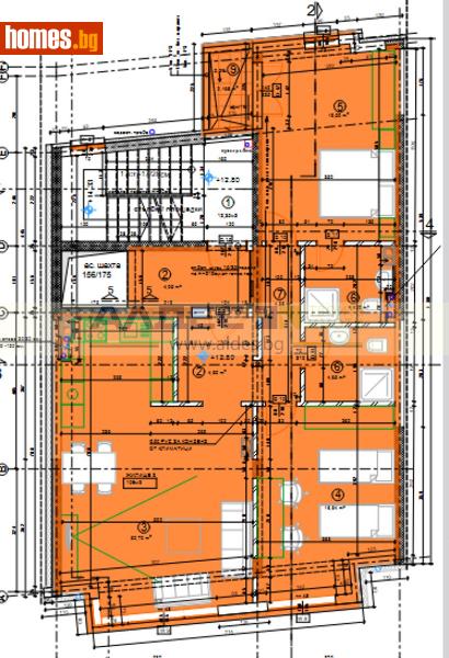 Тристаен, 133m² -  Център, София - Апартамент за продажба - АЛДЕС НЕДВИЖИМИ ИМОТИ - 117951579