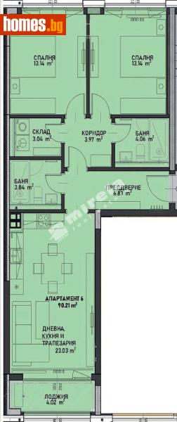 Тристаен, 108m² - София, София - град - Апартамент за продажба - МИРЕЛА - 117980925