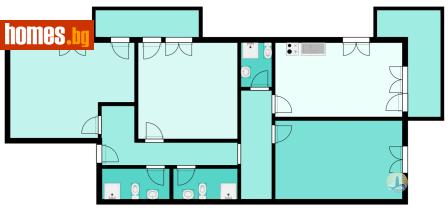 Четиристаен, 126m² - Апартамент за продажба - 117985106
