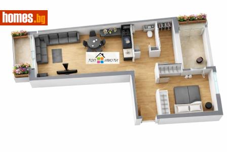 Двустаен, 81m² - Апартамент за продажба - 117987546