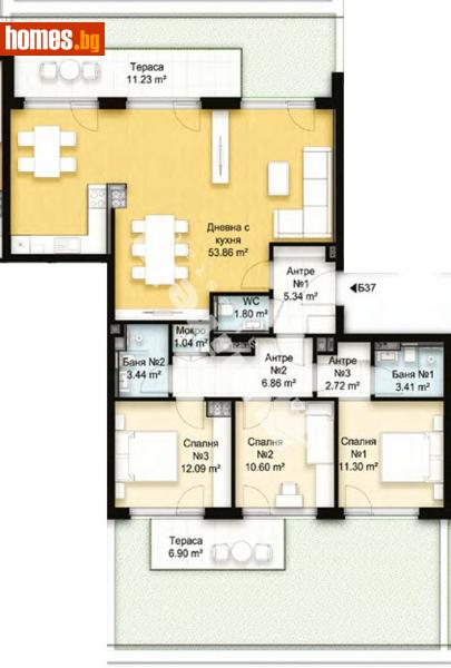 Четиристаен, 175m² - Кв. Манастирски Ливади, София - Апартамент за продажба - МИРЕЛА - 117997483