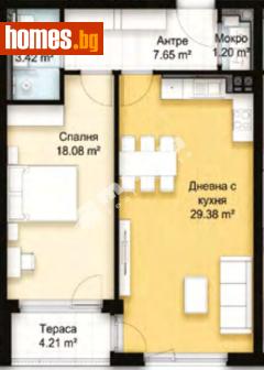 Двустаен, 87m² - Апартамент за продажба - 117997486