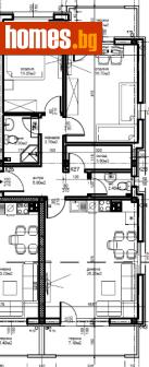 Тристаен, 115m² - Апартамент за продажба - 118029747