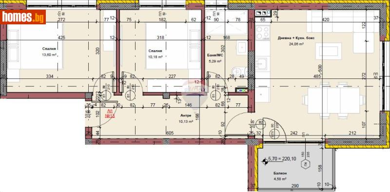 Тристаен, 102m² - Кв. Виница, Варна - Апартамент за продажба - RE/MAX Partners - 118043373