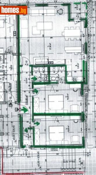 Тристаен, 136m² - София, София - град - Апартамент за продажба - Катани Инженеринг ООД - 118048593
