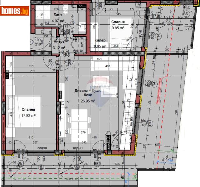 Тристаен, 117m² - Жк. Изгрев, Варна - Апартамент за продажба - RE/MAX Partners - 118062913