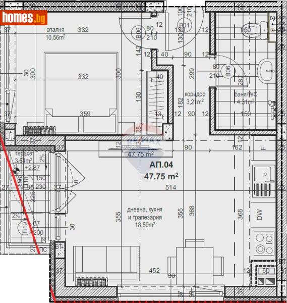 Двустаен, 61m² - Кв. Галата, Варна - Апартамент за продажба - RE/MAX Partners - 118062924