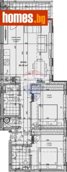 Тристаен, 108m² - Апартамент за продажба - 118062930