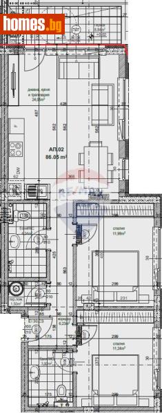 Тристаен, 108m² - Кв. Галата, Варна - Апартамент за продажба - RE/MAX Partners - 118062930