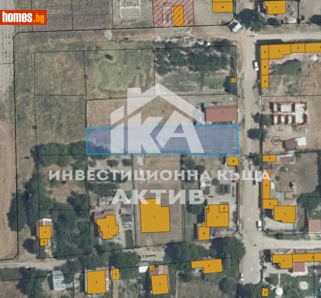 Парцел, 988m² - С.Скутаре, Пловдив - Парцел за продажба - ИНВЕСТИЦИОННА КЪЩА АКТИВ - 118064133