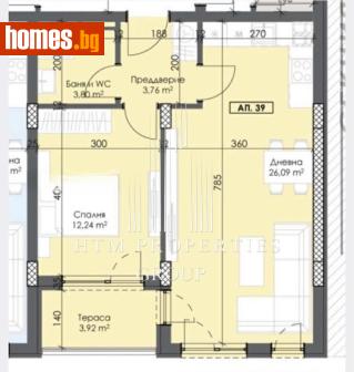 Двустаен, 72m² - Апартамент за продажба - 118078035