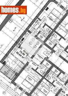 Тристаен, 104m² - Апартамент за продажба - 118078332