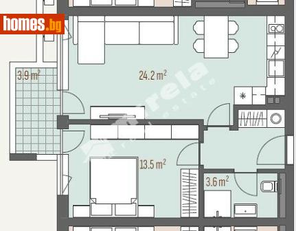 Двустаен, 68m² - Апартамент за продажба - 118098661