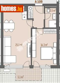 Двустаен, 70m² - Апартамент за продажба - 118098694