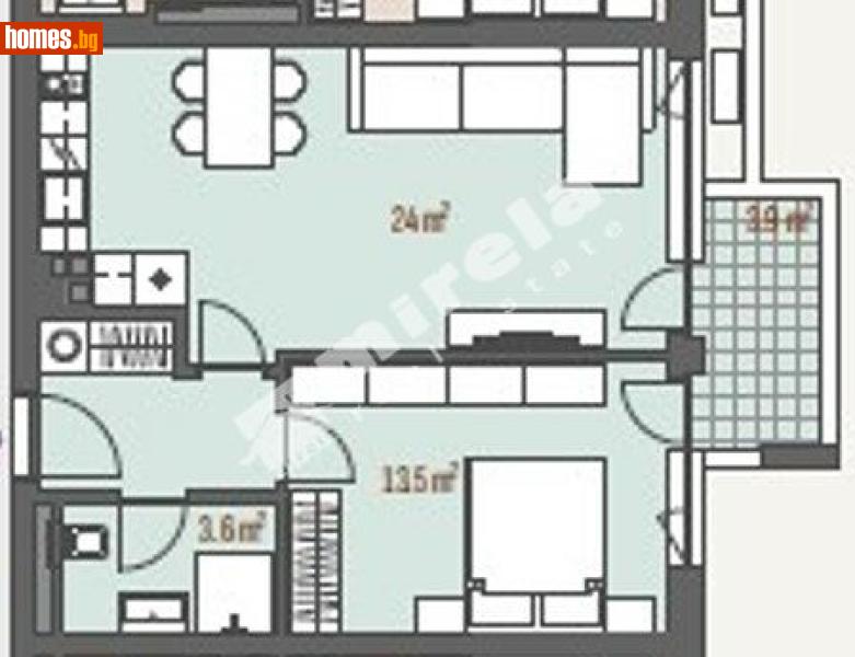 Двустаен, 68m² - Жк. Левски Г, София - Апартамент за продажба - МИРЕЛА - 118098728