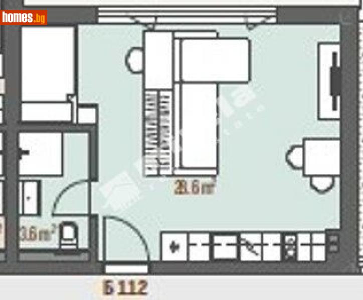 Едностаен, 44m² - Жк. Левски Г, София - Апартамент за продажба - МИРЕЛА - 118098804