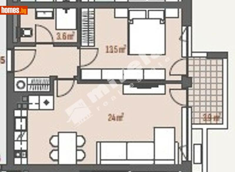 Двустаен, 68m² - Жк. Левски Г, София - Апартамент за продажба - МИРЕЛА - 118098866