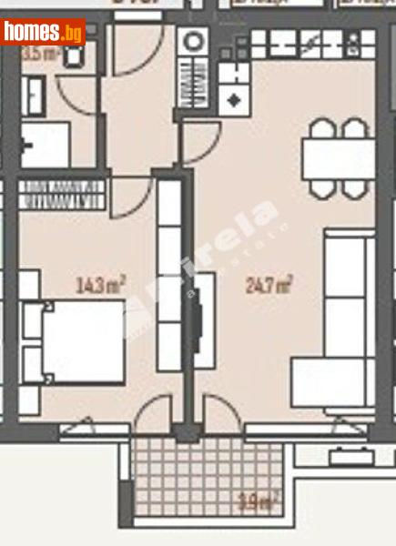 Двустаен, 70m² - Жк. Левски Г, София - Апартамент за продажба - МИРЕЛА - 118098914
