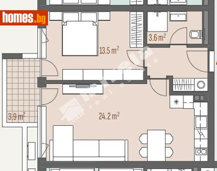 Двустаен, 68m² - Апартамент за продажба - 118099129