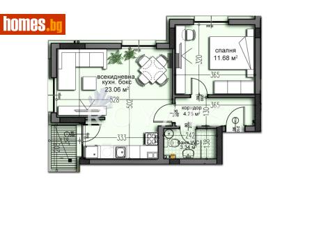 Двустаен, 76m² - Апартамент за продажба - 118131177