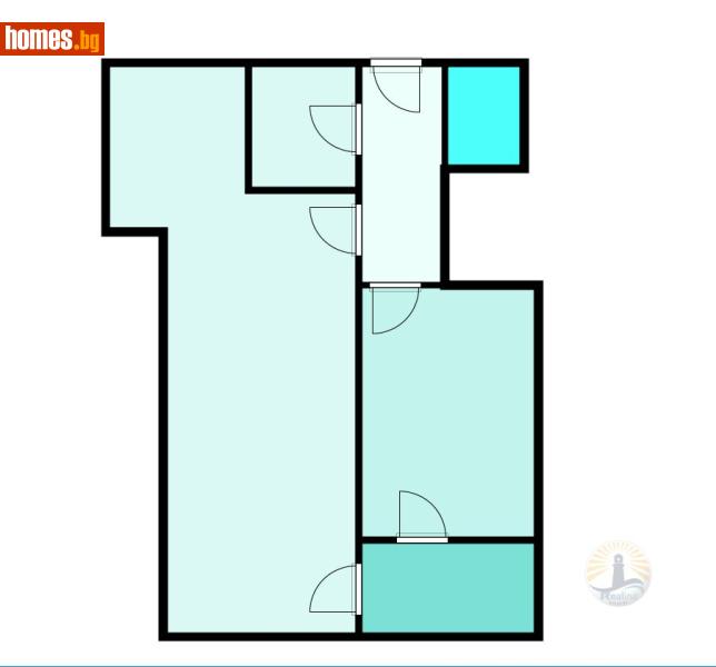 Двустаен, 80m² - Жк. Възраждане, Бургас - Апартамент за продажба - Рeалина Бургас - 118156361