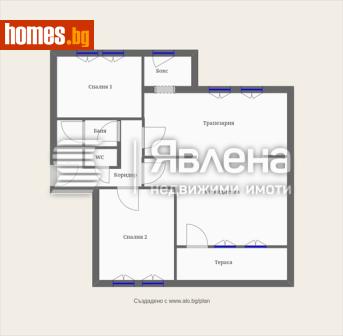 Тристаен, 92m² - Апартамент за продажба - 118168322