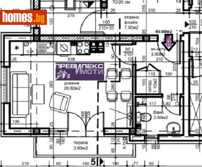 Едностаен, 49m² - Апартамент за продажба - 118175349