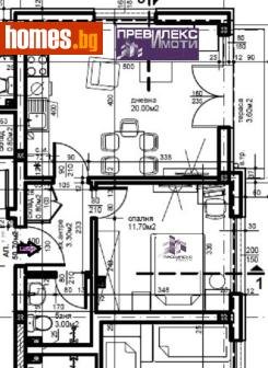 Двустаен, 62m² - Апартамент за продажба - 118175356